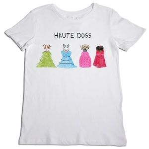 Haute Dogs Anthropologie Graphic Tee